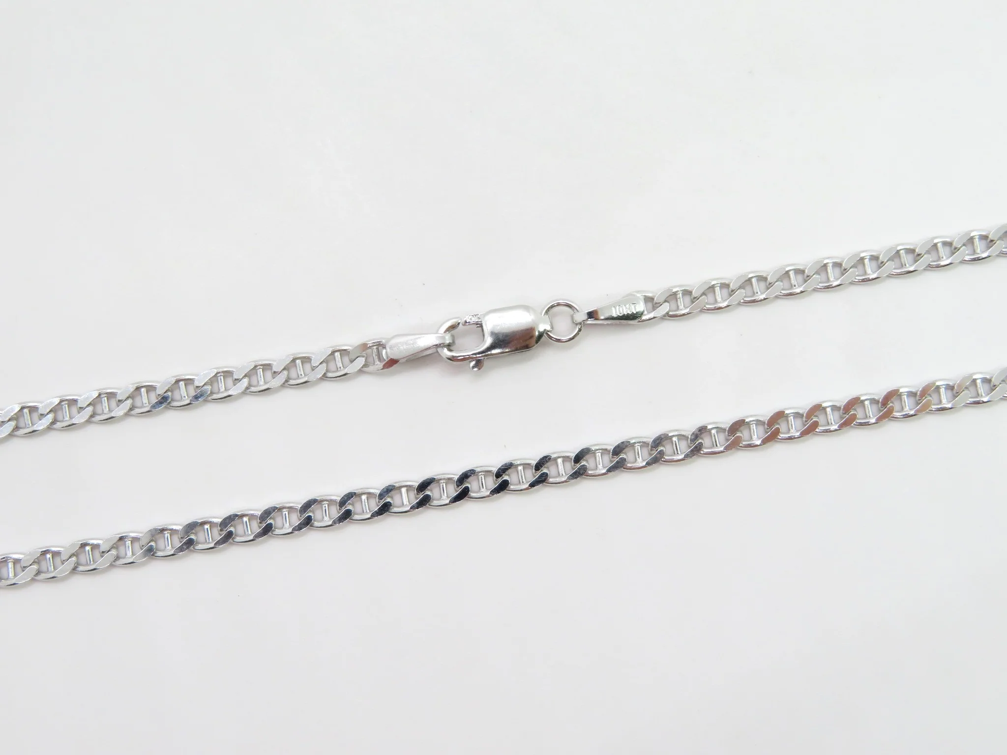 10k Yellow Gold Thicker Flat Anchor Chain - Image 7