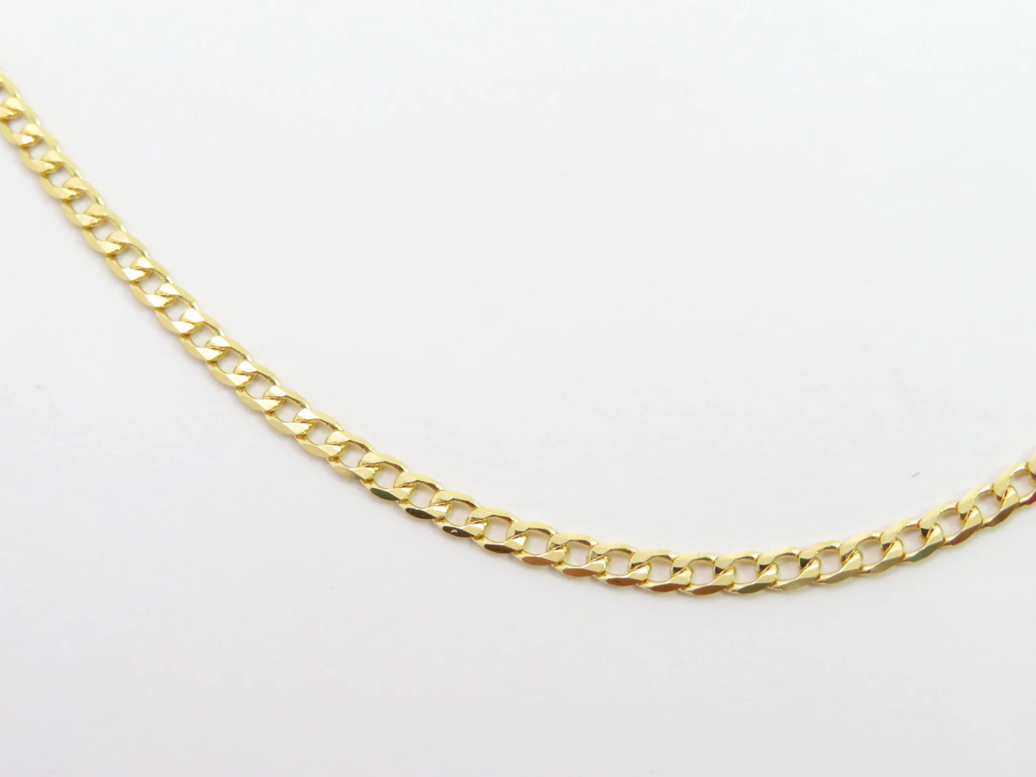 10k Yellow Gold Link Anklet - Image 6