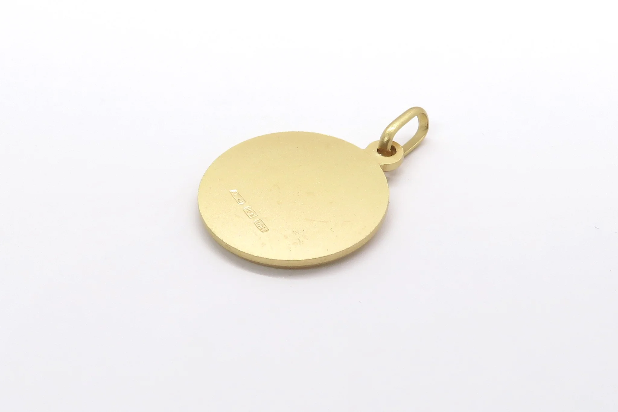 10k Yellow Gold St. Anthony Medal - Image 5