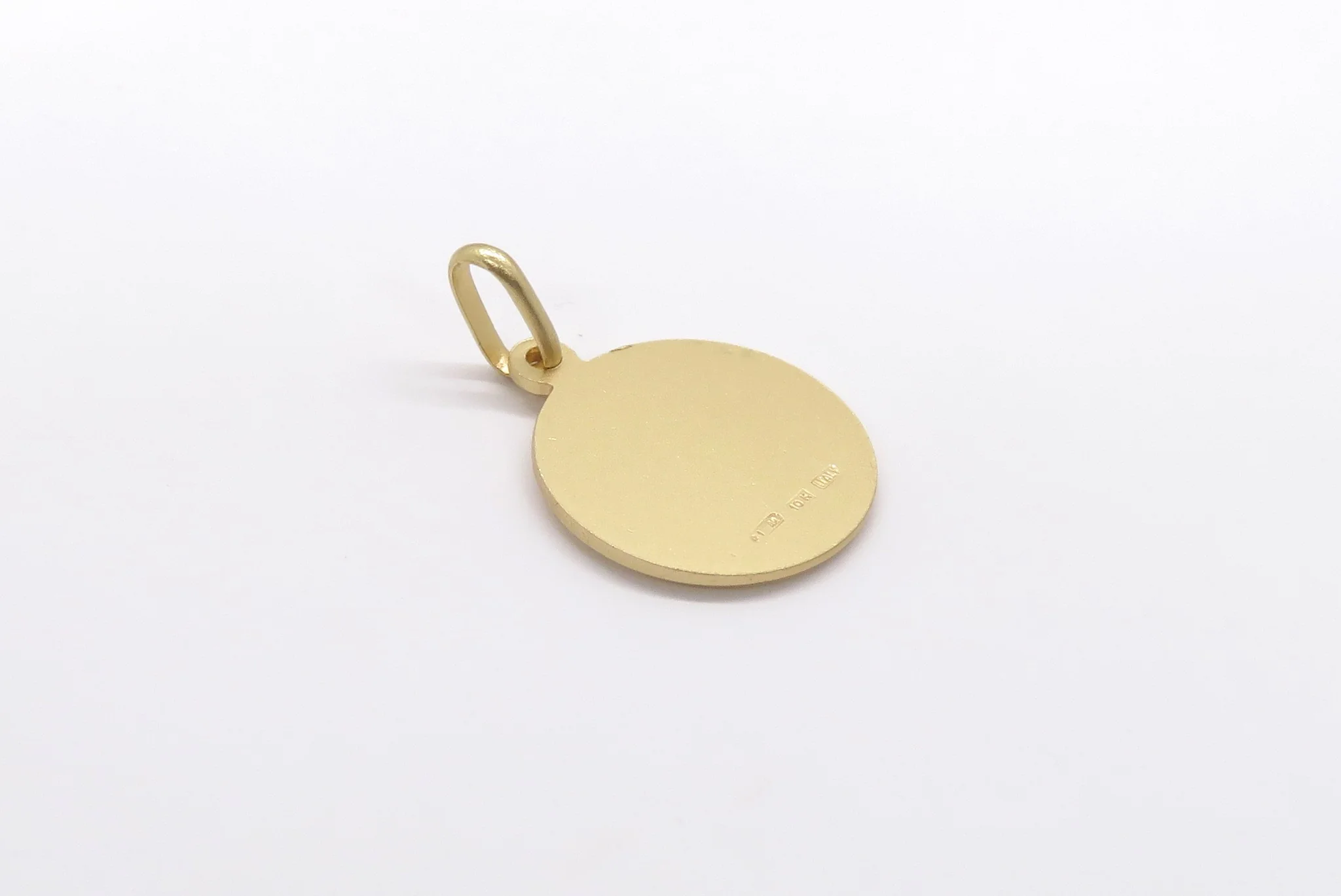 10k Yellow Gold St. Christopher Medal - Image 9