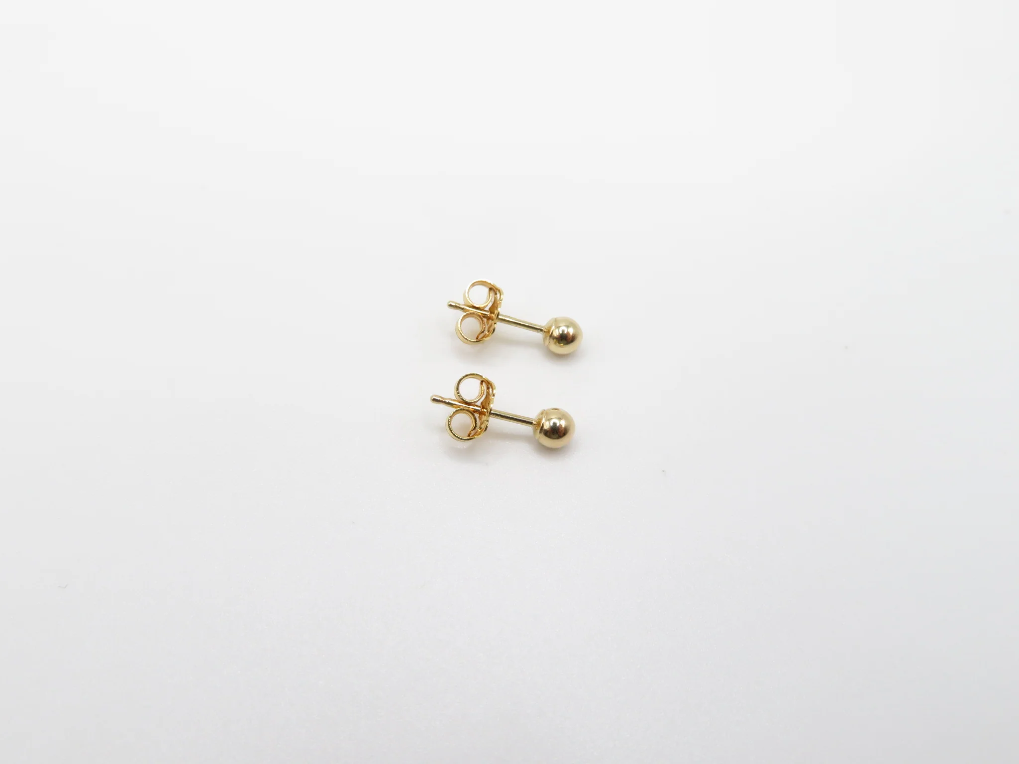 14k Ball Stud Earrings - Image 12