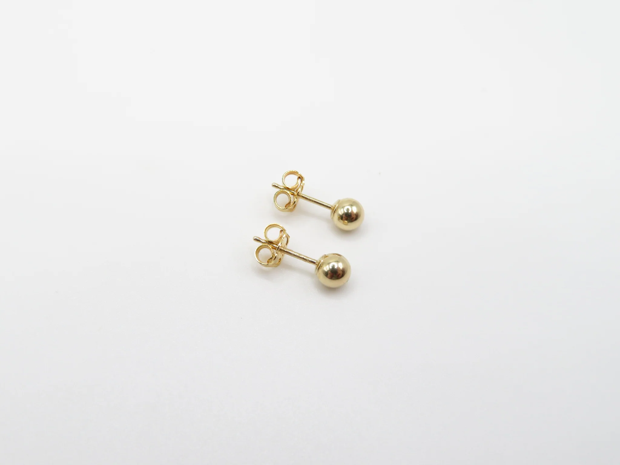 14k Ball Stud Earrings - Image 13