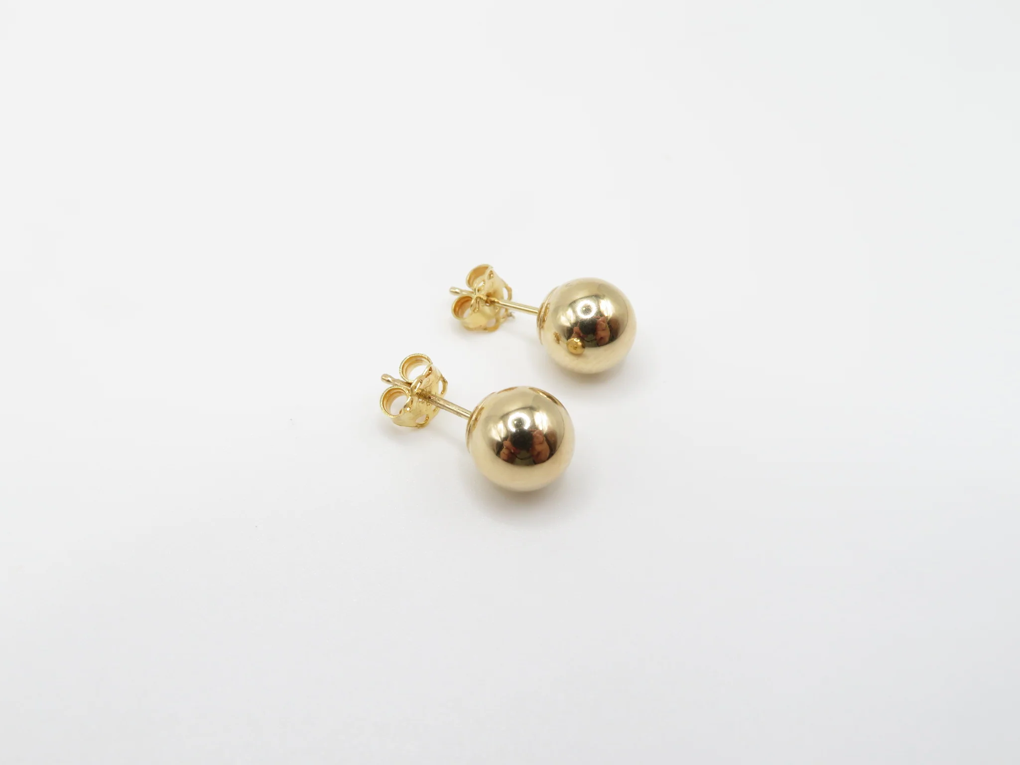 14k Ball Stud Earrings - Image 17