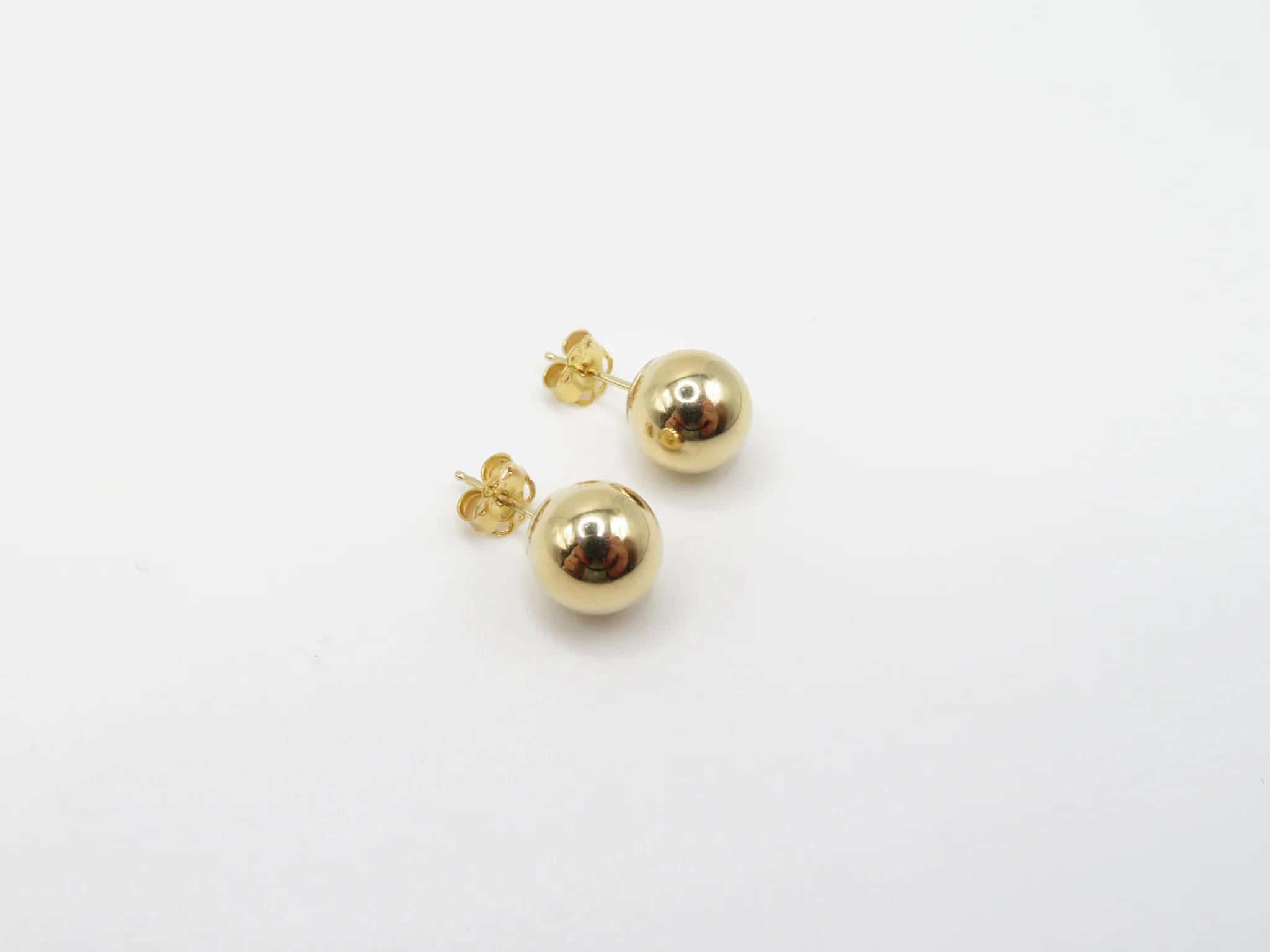 14k Ball Stud Earrings - Image 18