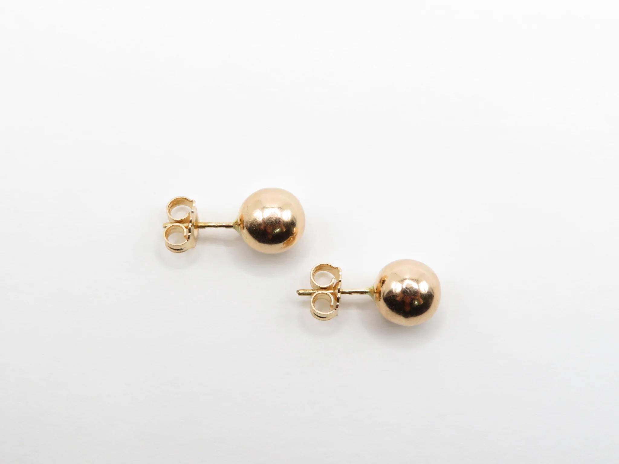 19.25k Yellow Gold Ball Studs - Image 12