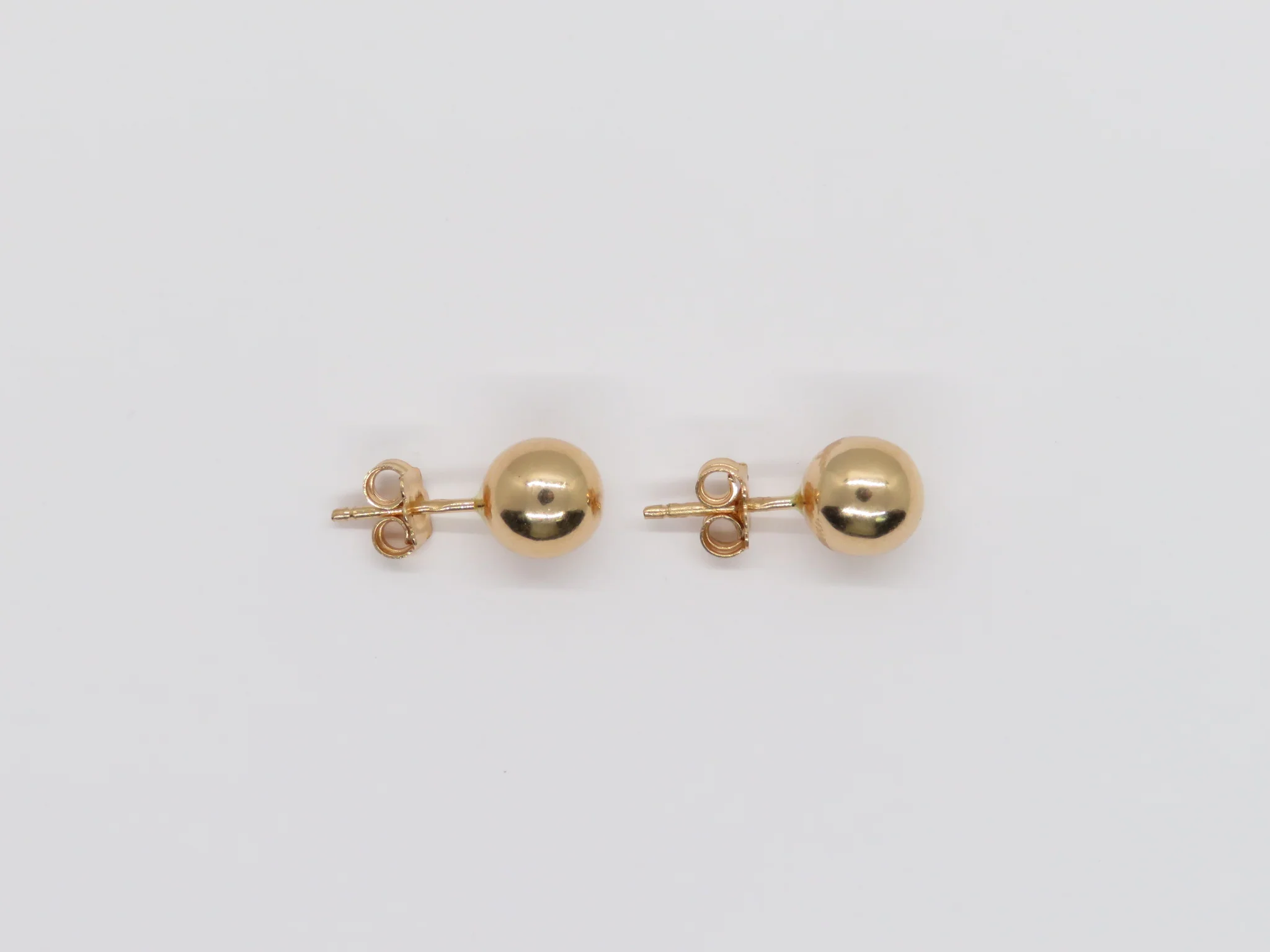 19.25k Yellow Gold Ball Studs - Image 9