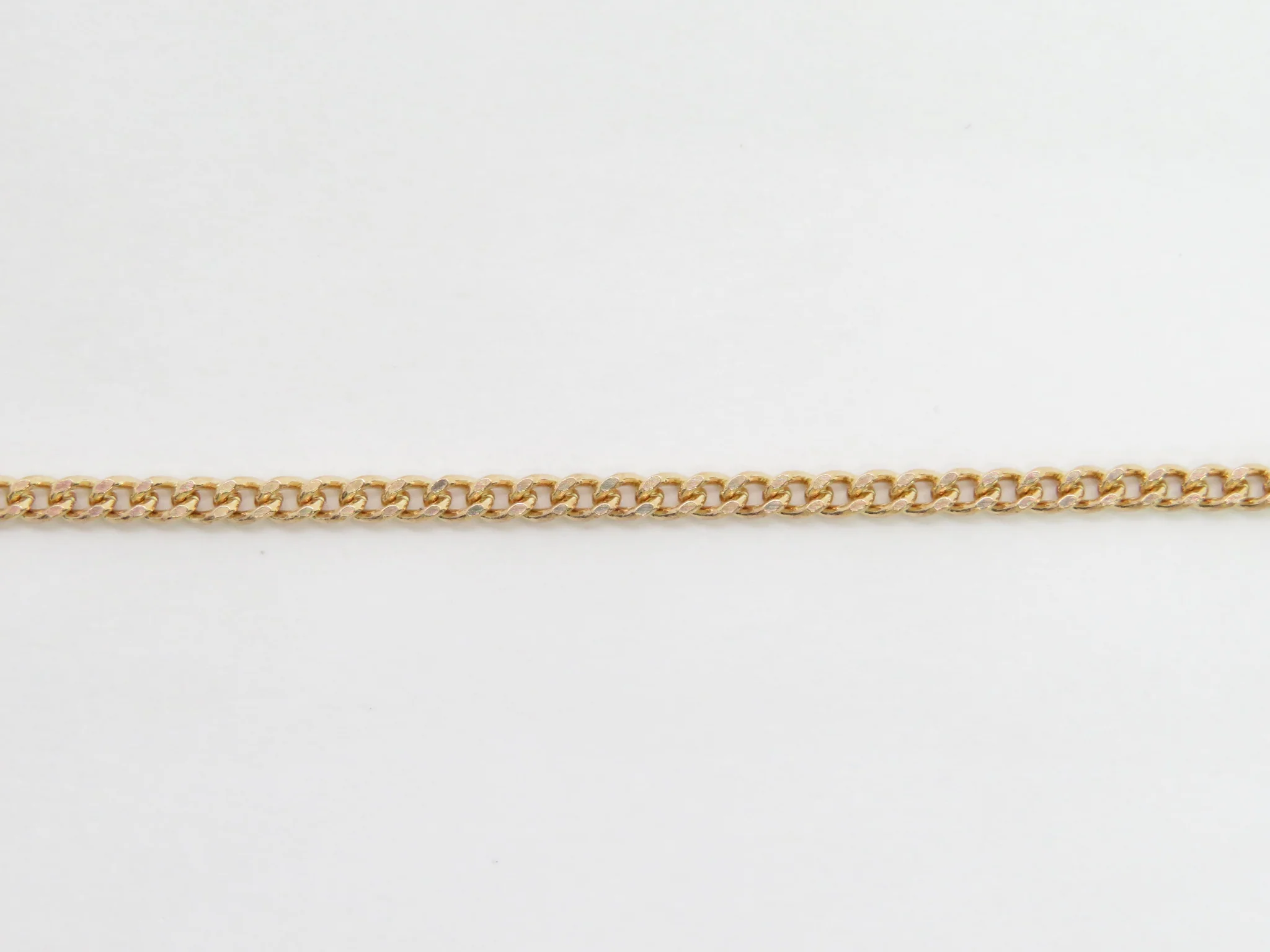 19.25k Yellow Gold Barbela Children's Bracelet - Image 5