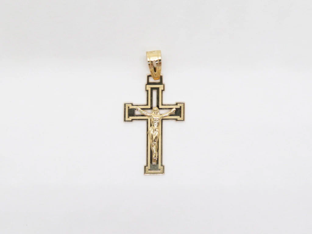 19.25k Yellow Gold Crutch Cross - Image 4