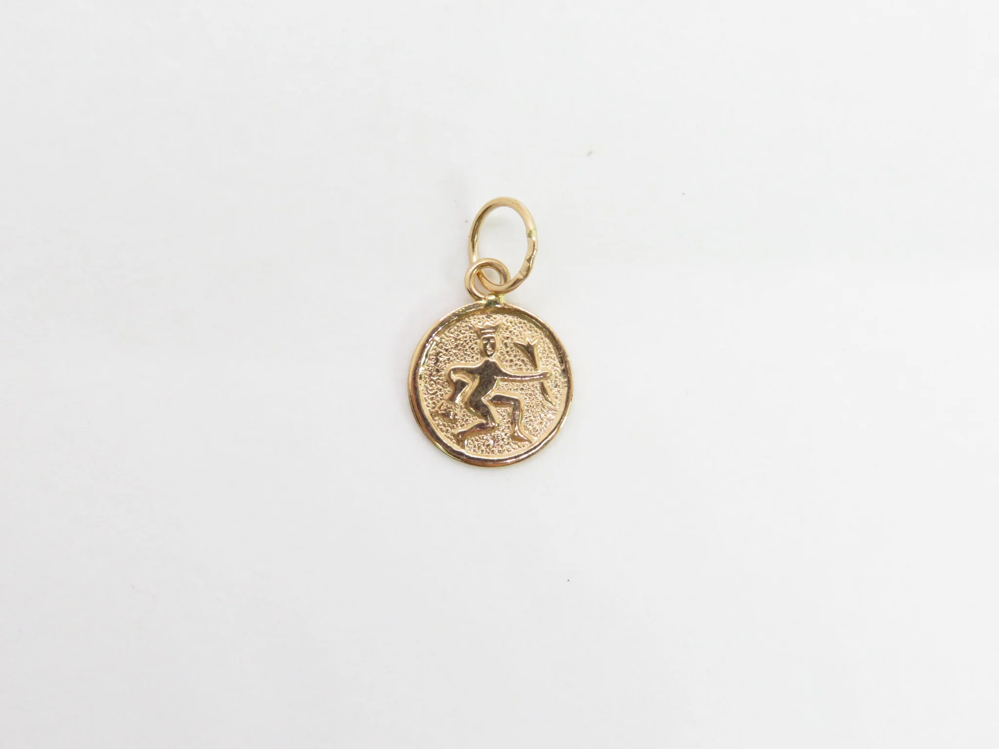 19.25k Yellow Gold Round Zodiac Charm - Image 15