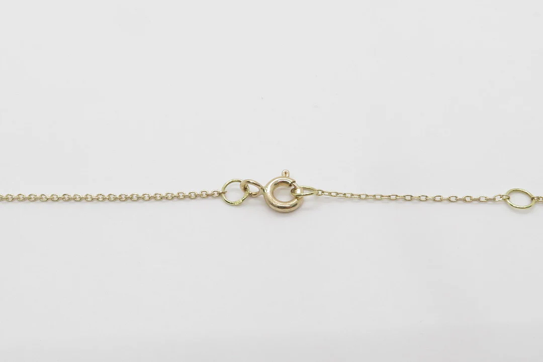 19.25k Squared Pendant Necklace - Image 3