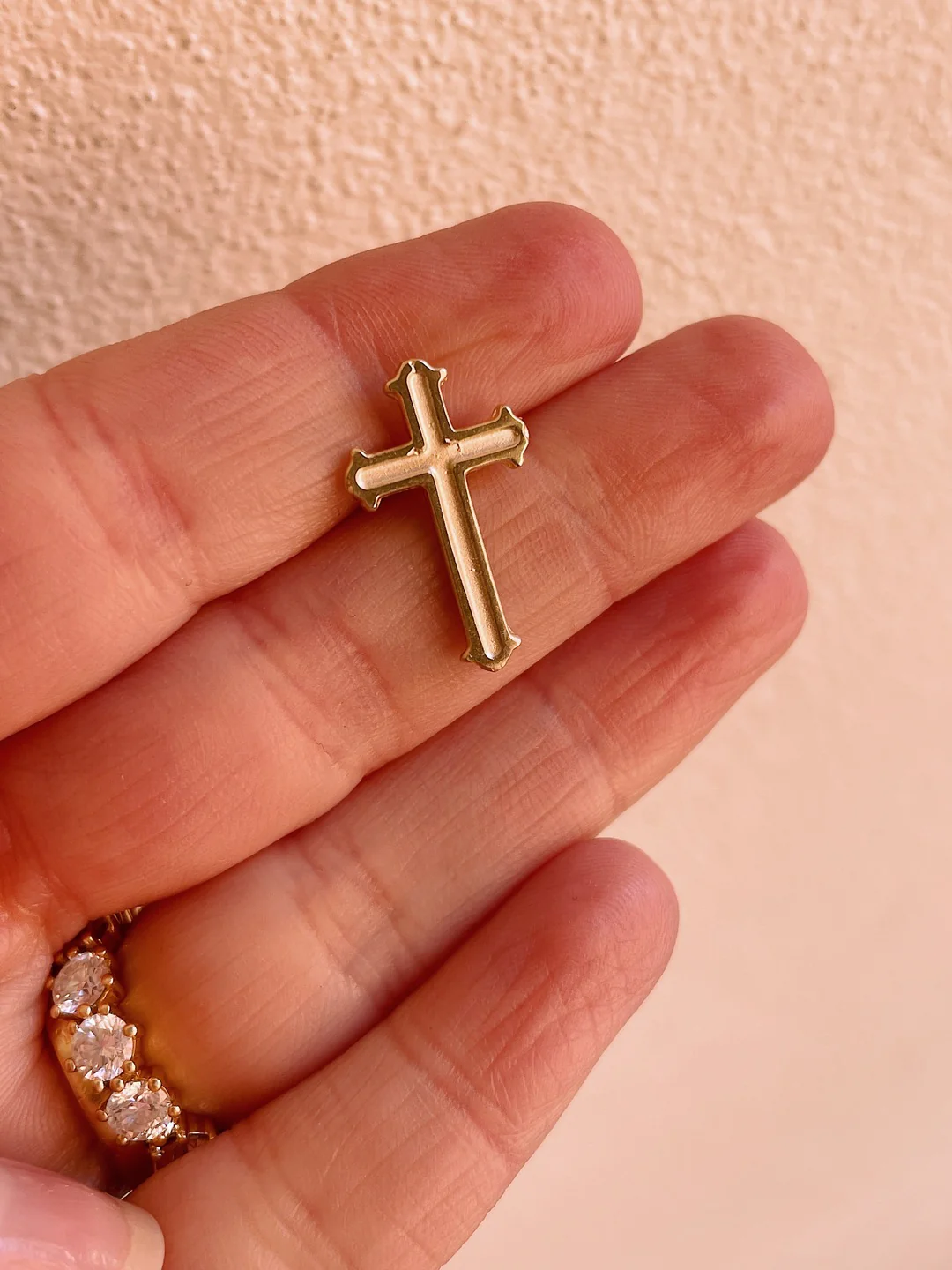 Cross Lapel Pin - Image 4