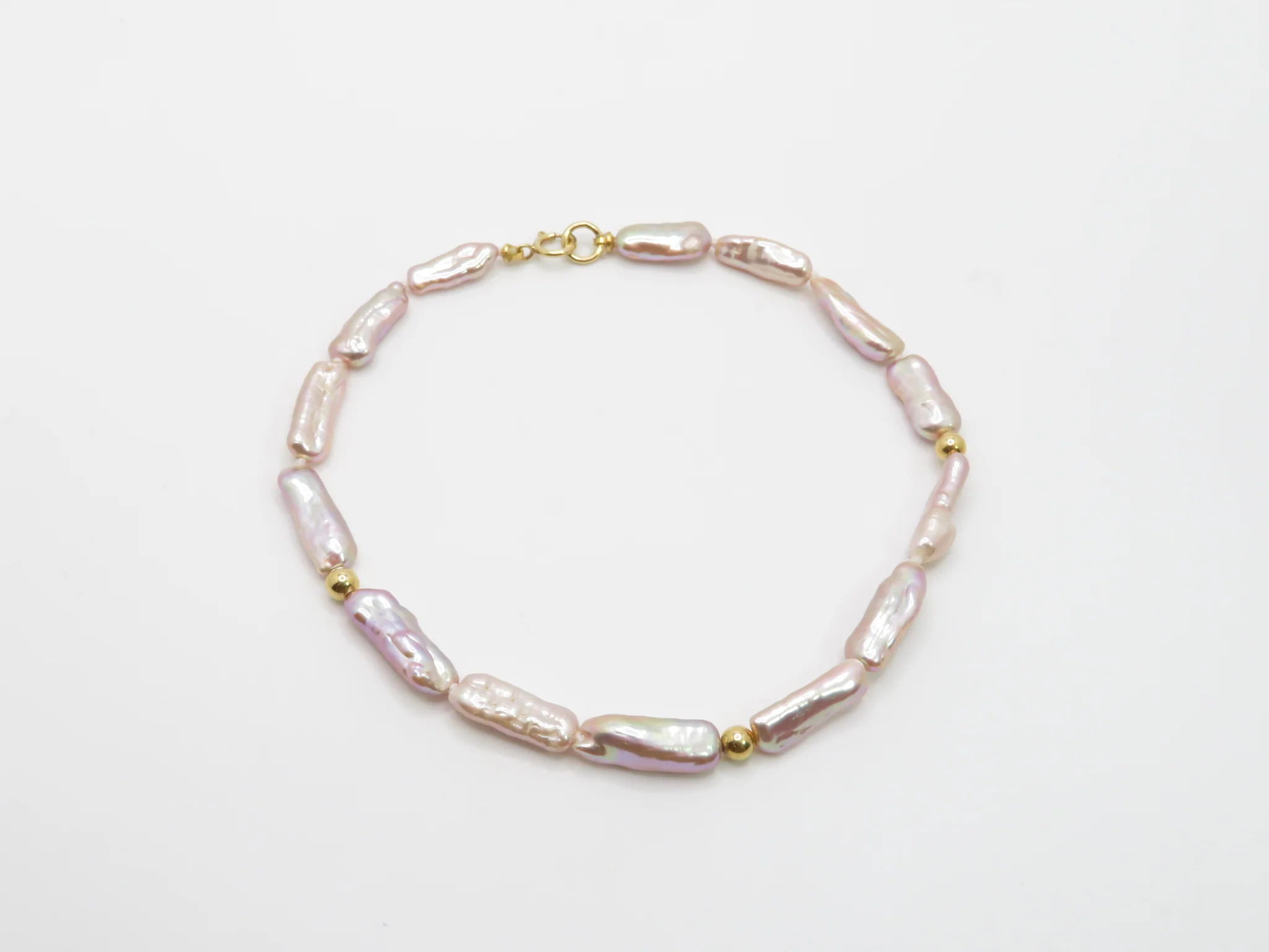 Pink Keshi Anklet - Image 3