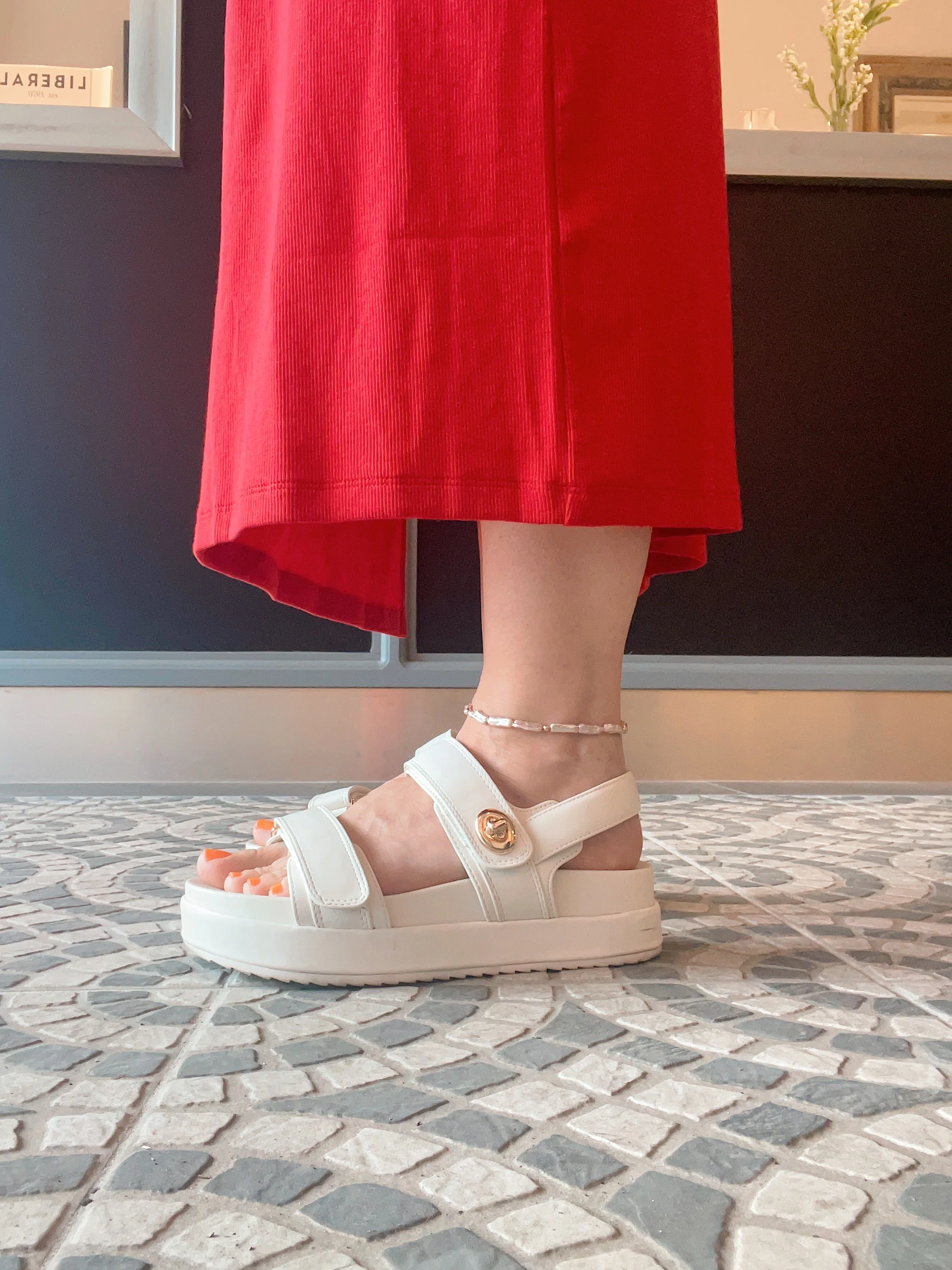 Pink Keshi Anklet - Image 4