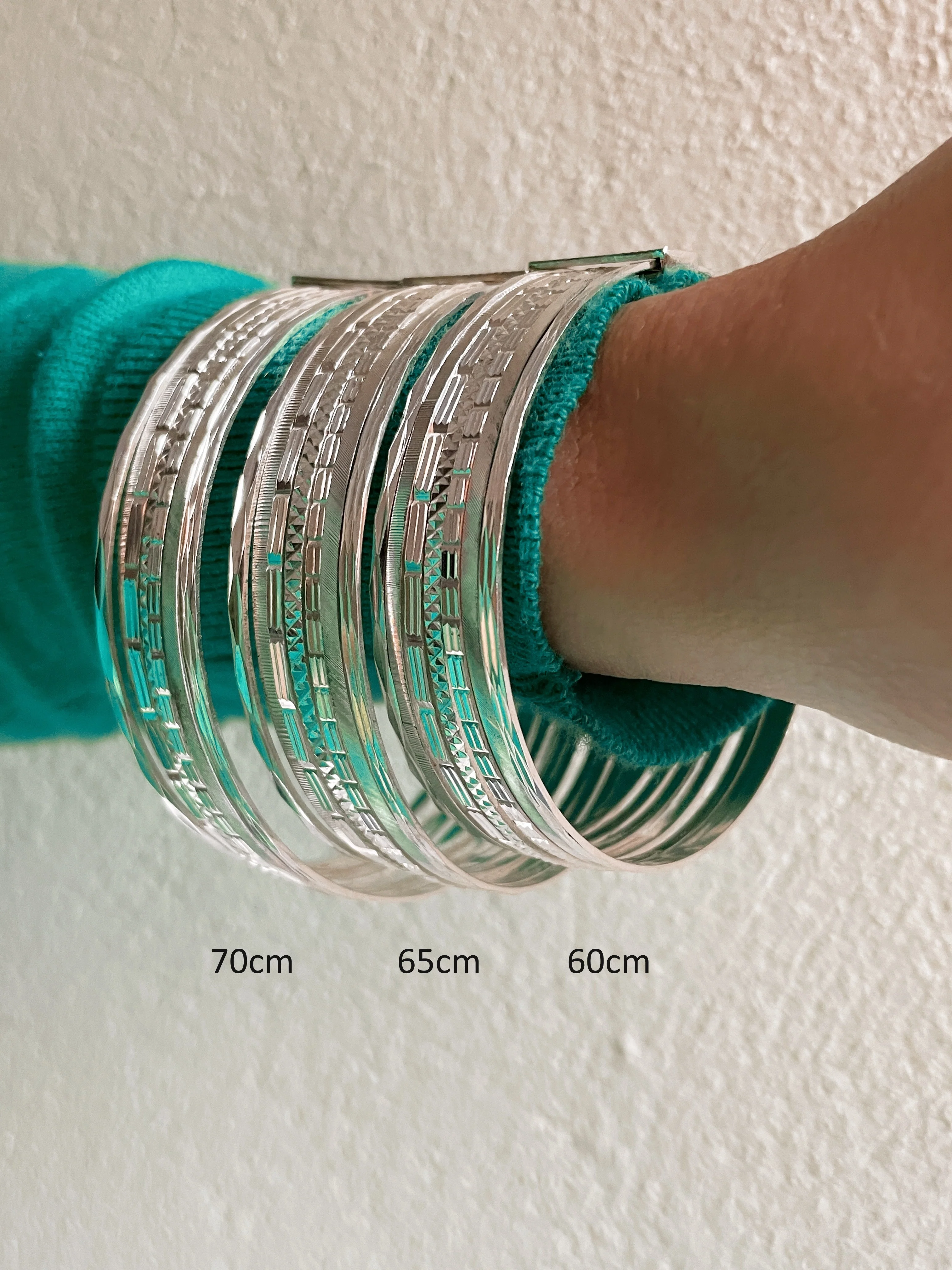 Sterling Silver Seven Day Bangle - Image 5