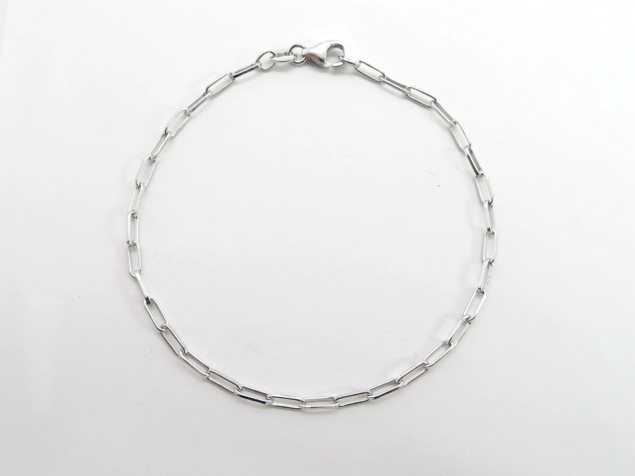 Sterling Silver Paperclip Bracelet - Image 4