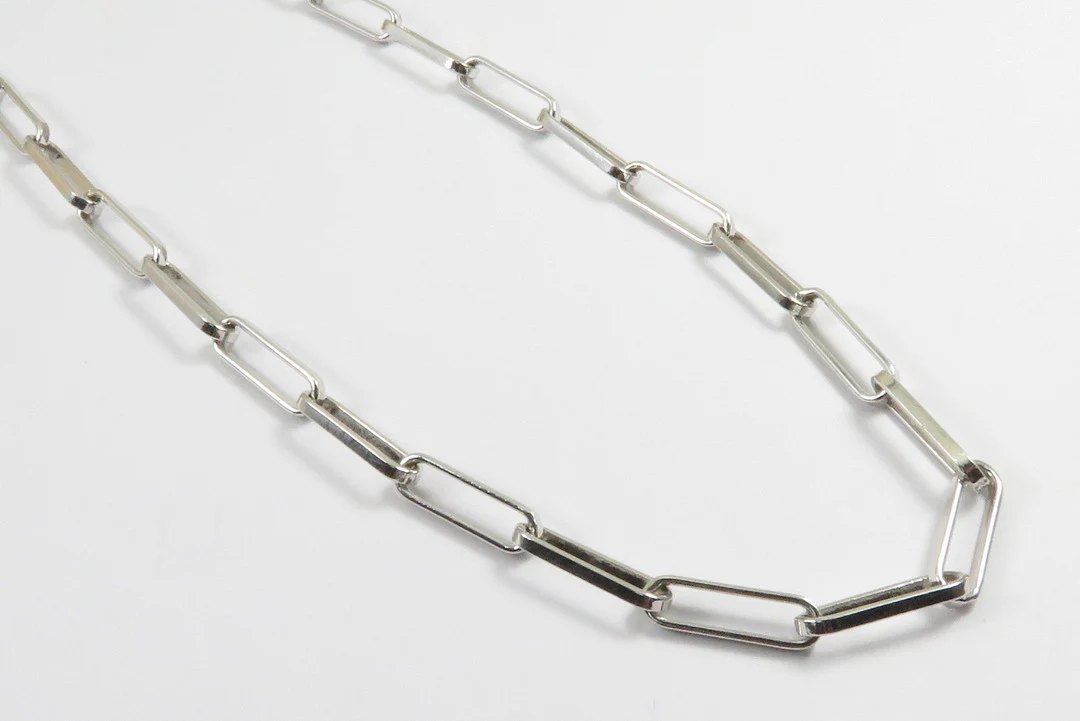 Sterling Silver Paperclip Chain - Image 4