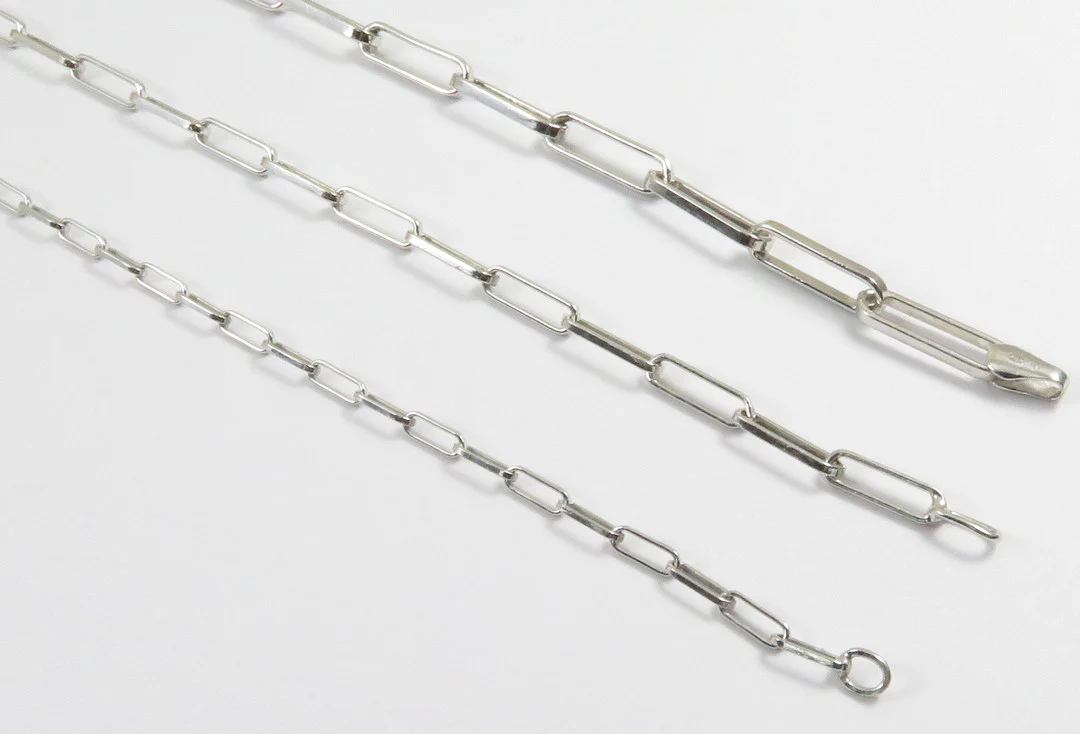 Sterling Silver Paperclip Chain - Image 5