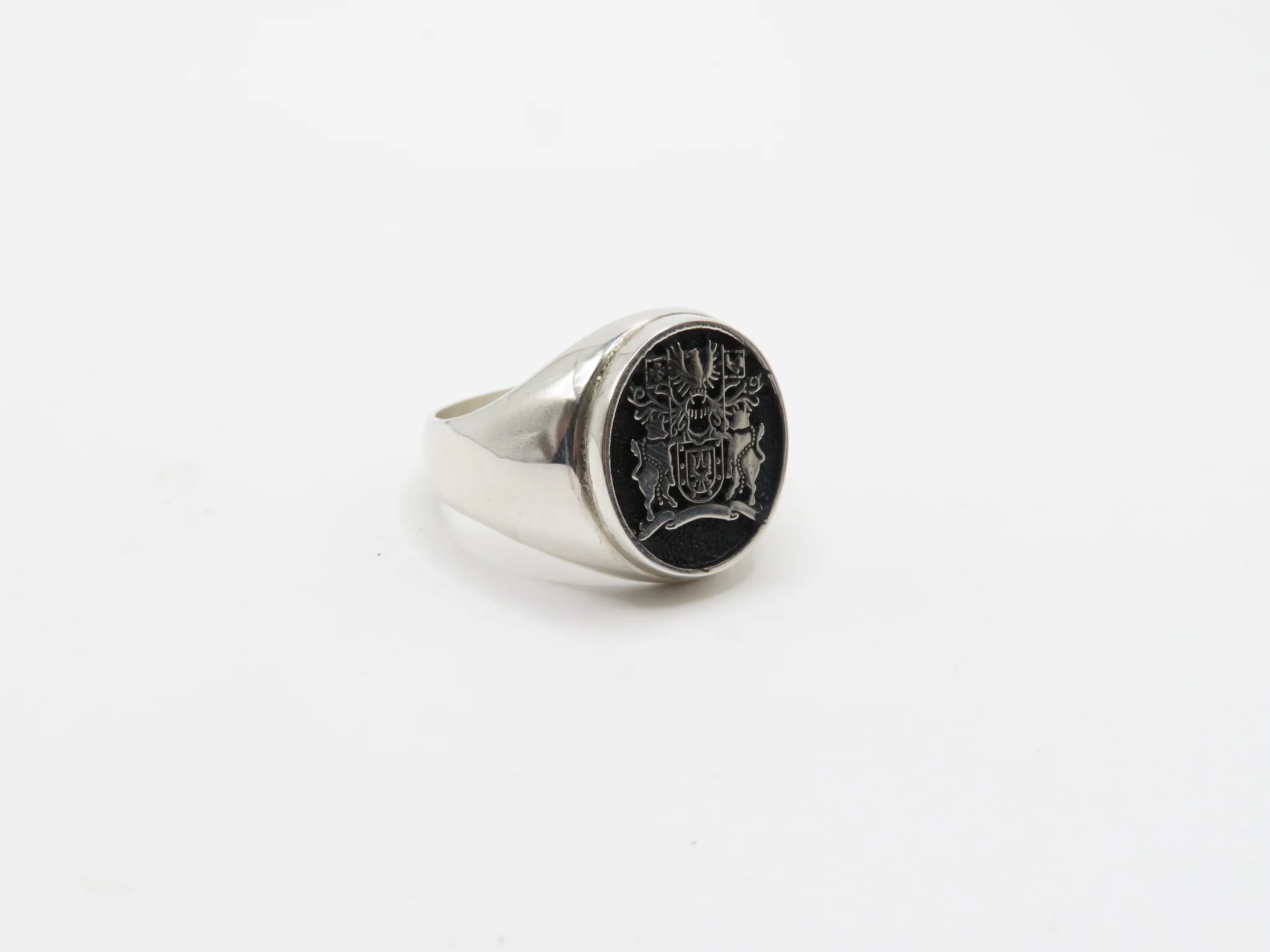 Sterling Silver Azorean Crest Ring - Image 3