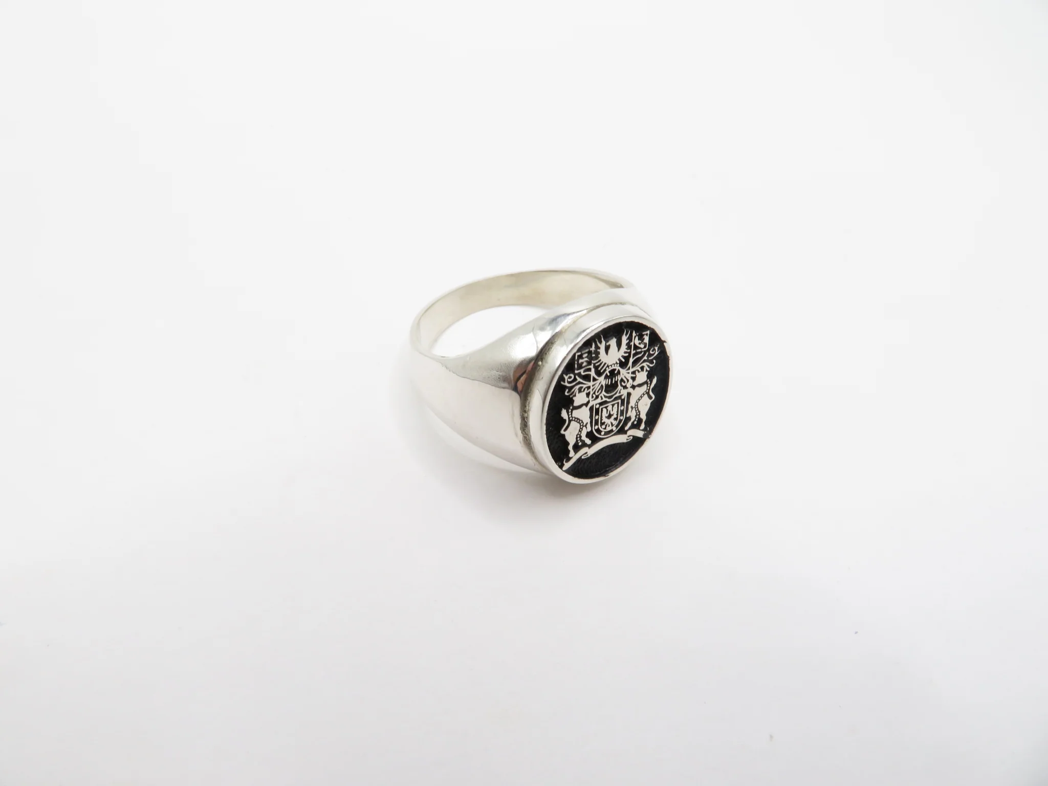 Sterling Silver Azorean Crest Ring - Image 5