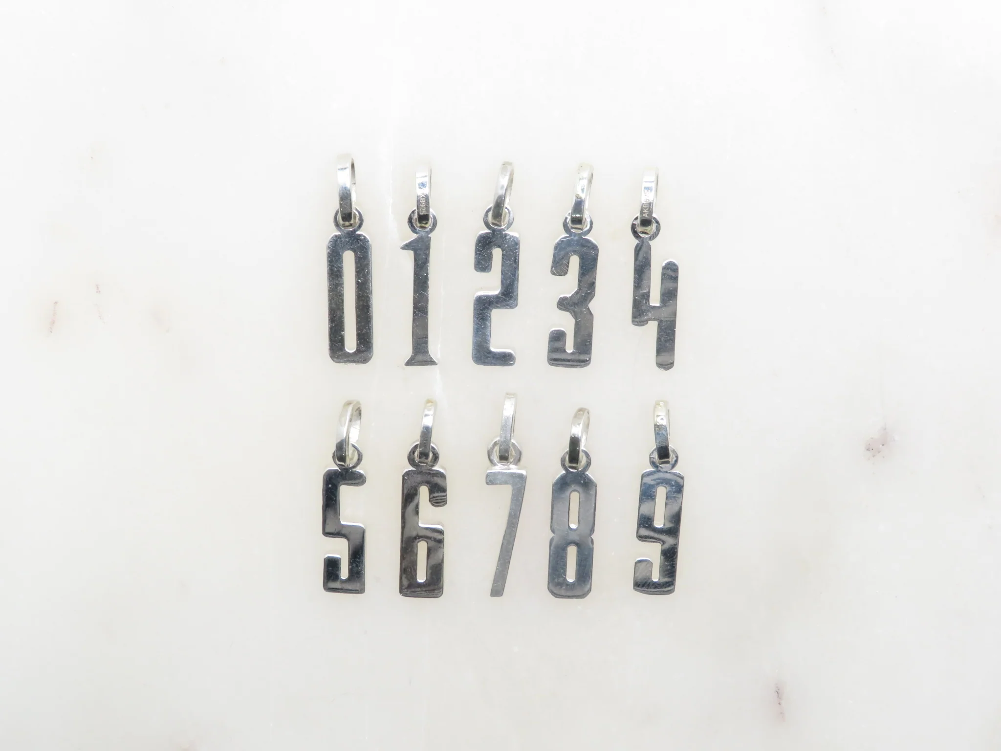 Sterling Silver Custom Jersey Number - Image 16