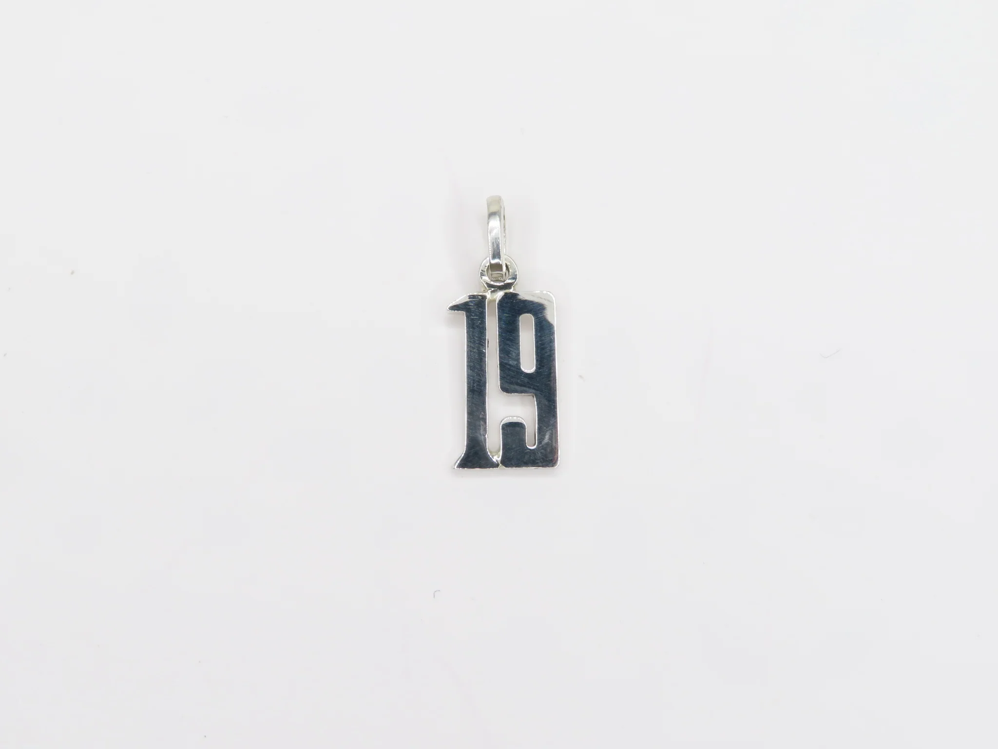 Sterling Silver Custom Jersey Number - Image 6